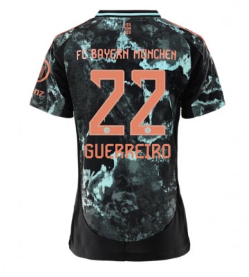 Bayern Munich Raphael Guerreiro #22 Segunda Equipación Mujer 2024-25 Manga Corta